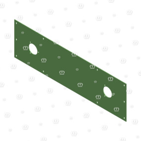 Halteplatte Dosierwalzen rechts Krone 200556880