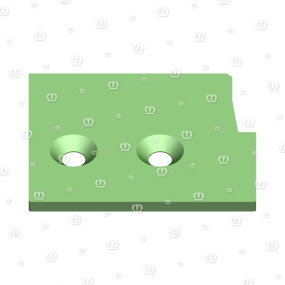 Abstreifer rechts Krone