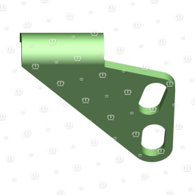 Abstreiferhalter Nr. 9, links Krone