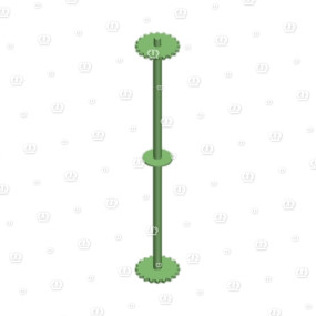 Umlenkwelle Krone