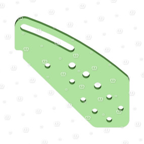 Anschraubplatte Krone