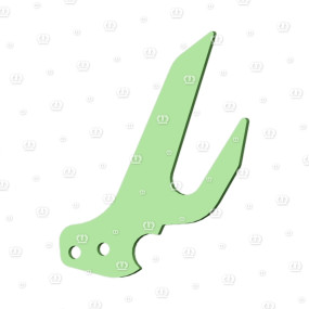 Einlegefinger mitte Krone