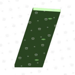 Verschleissblech mitte 3Tlg Krone