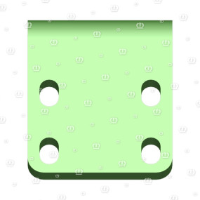 Lasche rechts Krone