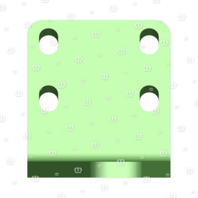 Lasche rechts Krone
