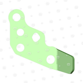Verriegelungsblech links Krone