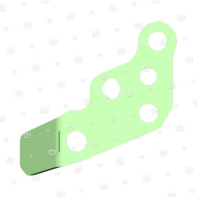Verriegelungsblech links Krone