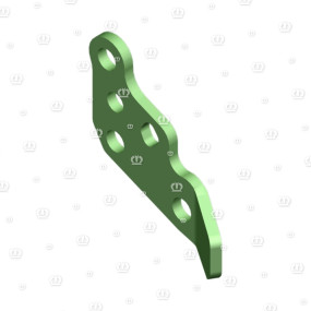 Verriegelungsblech links Krone