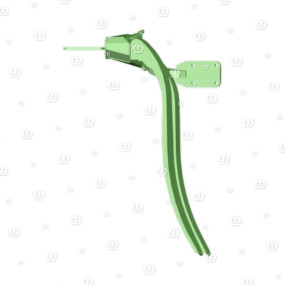Spitzenhalter Innen, rechts Krone