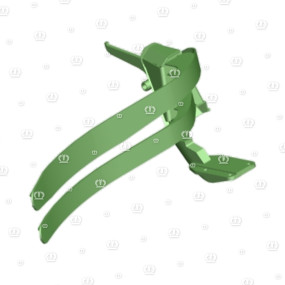 Spitzenhalter Innen, rechts Krone