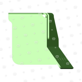 Dichtblech links Krone