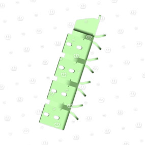 Zwischenplatte 750Mm links Krone