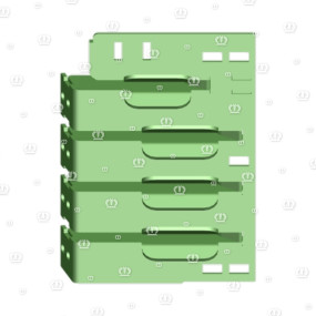 Zwischenplatte 750Mm links Krone