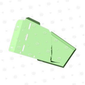 Einweisblech rechts Krone