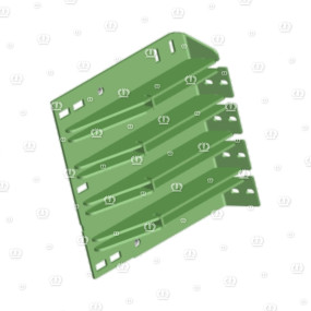Zwischenplatte Schmal links Krone