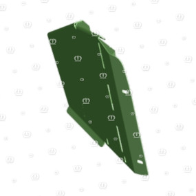 Einweisblech Schmal rechts Krone