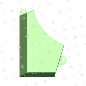 Deckblech Krone