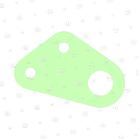 Halteplatte Krone