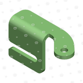 Scharnierhaelfte Krone
