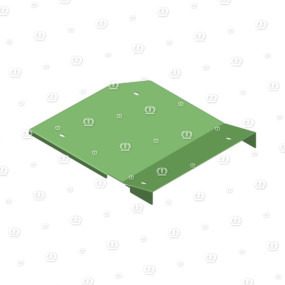 Dichtblech Zusatztank links Krone 202277402
