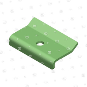 Halteblech Batterie Krone 202285351