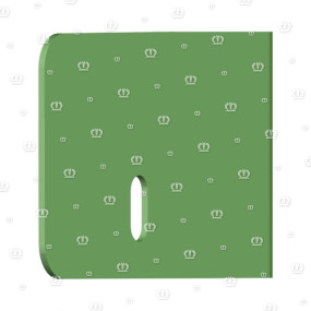 Dichtblech mitte links Krone