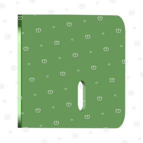 Dichtblech mitte links Krone