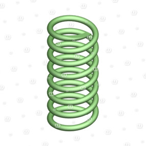 Druckfeder Kurz Krone 202298980