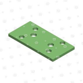 Distanzplatte Gummipuffer Krone 202302480