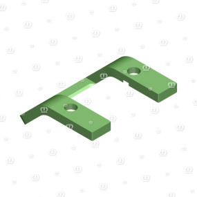 Auflageblech Krone