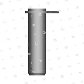Bolzen Hinten, links Krone