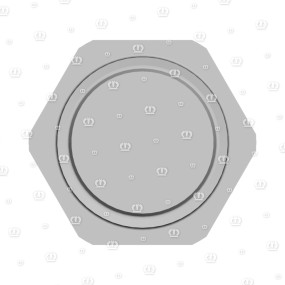 Verschl.schraube Rd=40X46 Krone