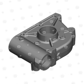 Schneckengetriebegehaeuse Krone 2158513