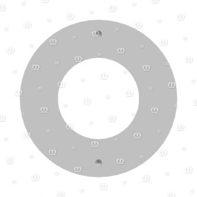 Deckel rechts Rd.120X23 Krone