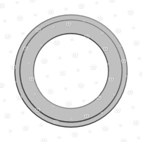 Ring Aussen Rd.100X35 Krone