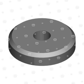Endscheibe Rd=40X8 Krone
