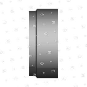 Distanzbuchse Ro=44,5X6,3 Krone