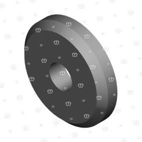 Endscheibe Rd=45X8 Krone