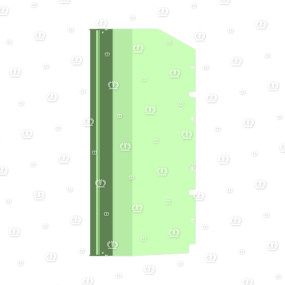 Zetterblech rechts Krone