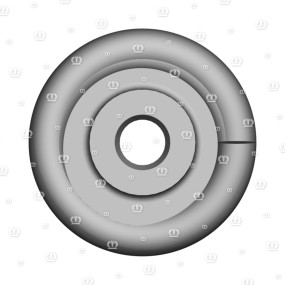 Zugfeder Rd15X71 M.gew.-St Krone