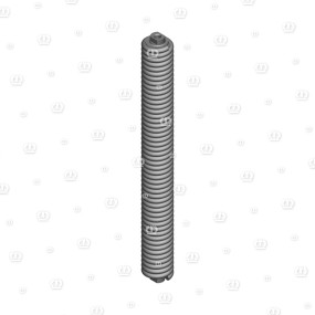 Zugfeder Rd15X71 M.gew.-St Krone