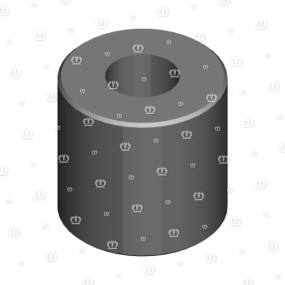 Distanzhuelse Rd 25X25 Krone
