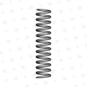Druckfeder Rd 2,5X15,5X80 Krone