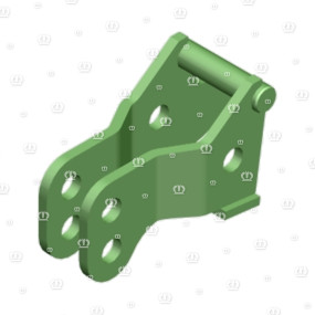 Unterlenkeradapter rechts Krone 2542022