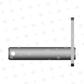 Bolzen Rd.30X130 Krone