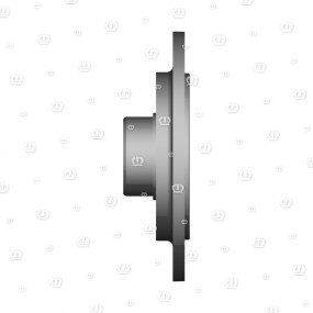 Lagerplatte Rd.130X34 Krone