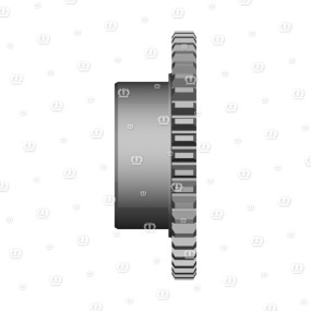 Stirnrad Z=45 Krone