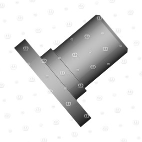 Zahnnabenflansch Rd.75X62 Krone