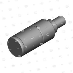 Bolzen 35 X 105,5 Zn8 Gewinde M16X1,5 Krone 2628572