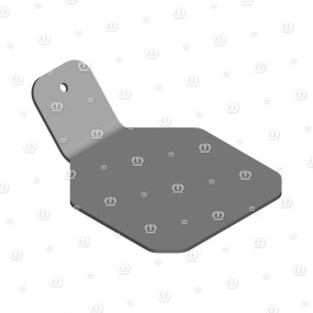 Gummiplatte 4X176X269 Krone 2628730